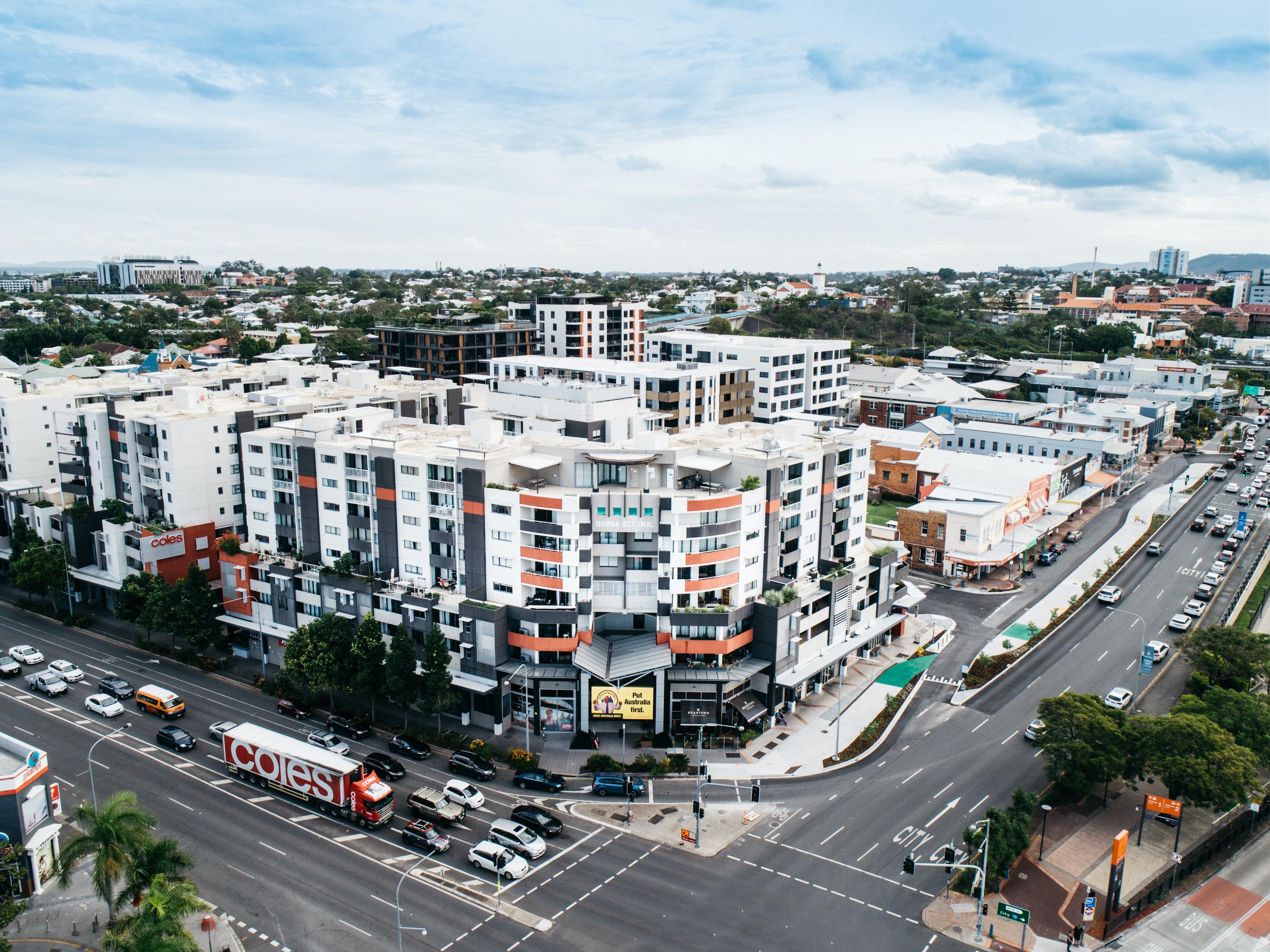 Gabba Central Apartments Брисбен Экстерьер фото